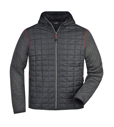 Men´s Knitted Hybrid Jacket