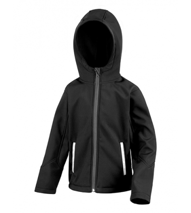 Youth TX Performance Hooded Soft Shell Jacket