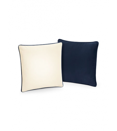 Fairtrade Cotton Piped Cushion Cover